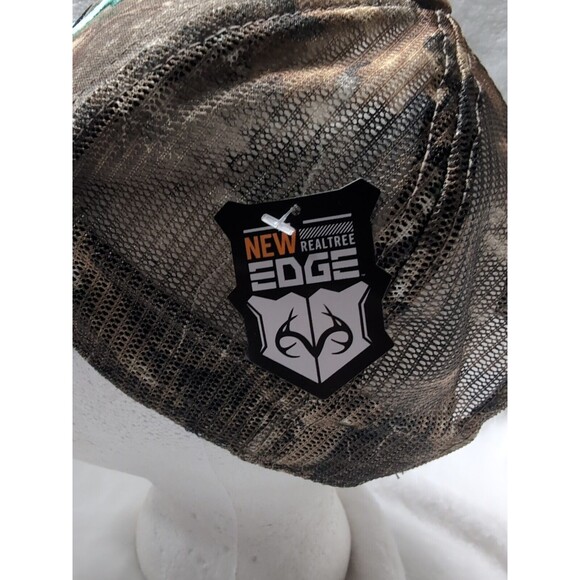 Camo Trucker Hat 18 Realtree Camouflage Hook And Loop Hat - Picture 3 of 7